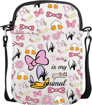 CMNM Da-sy Fans Gifts Cartoon Duck Crossbody Bag Da-sy Big Face Character Adjustable Shoulder Strap Bag Best Friend Merch