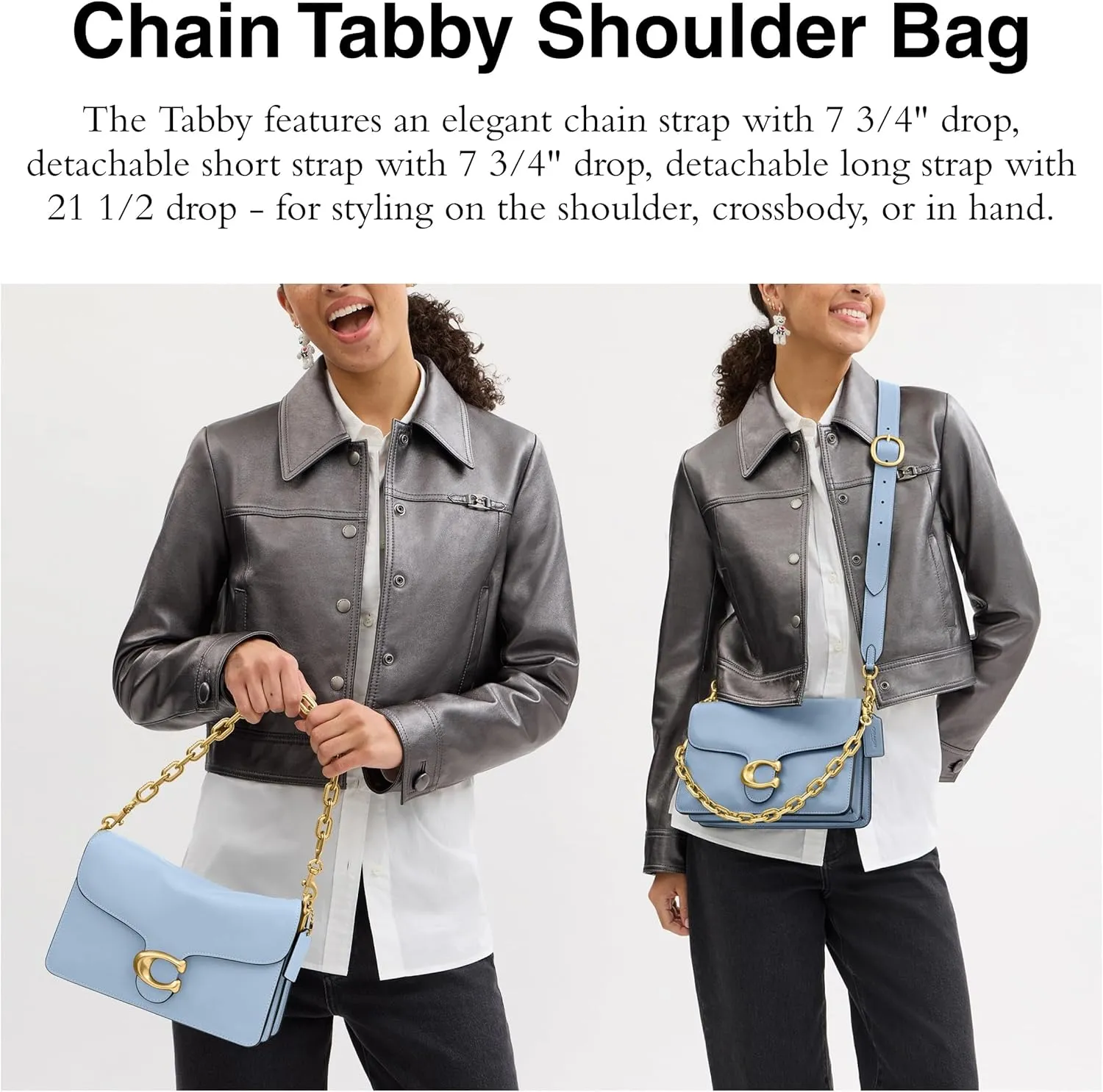 Coach Chain Tabby Shoulder Bag