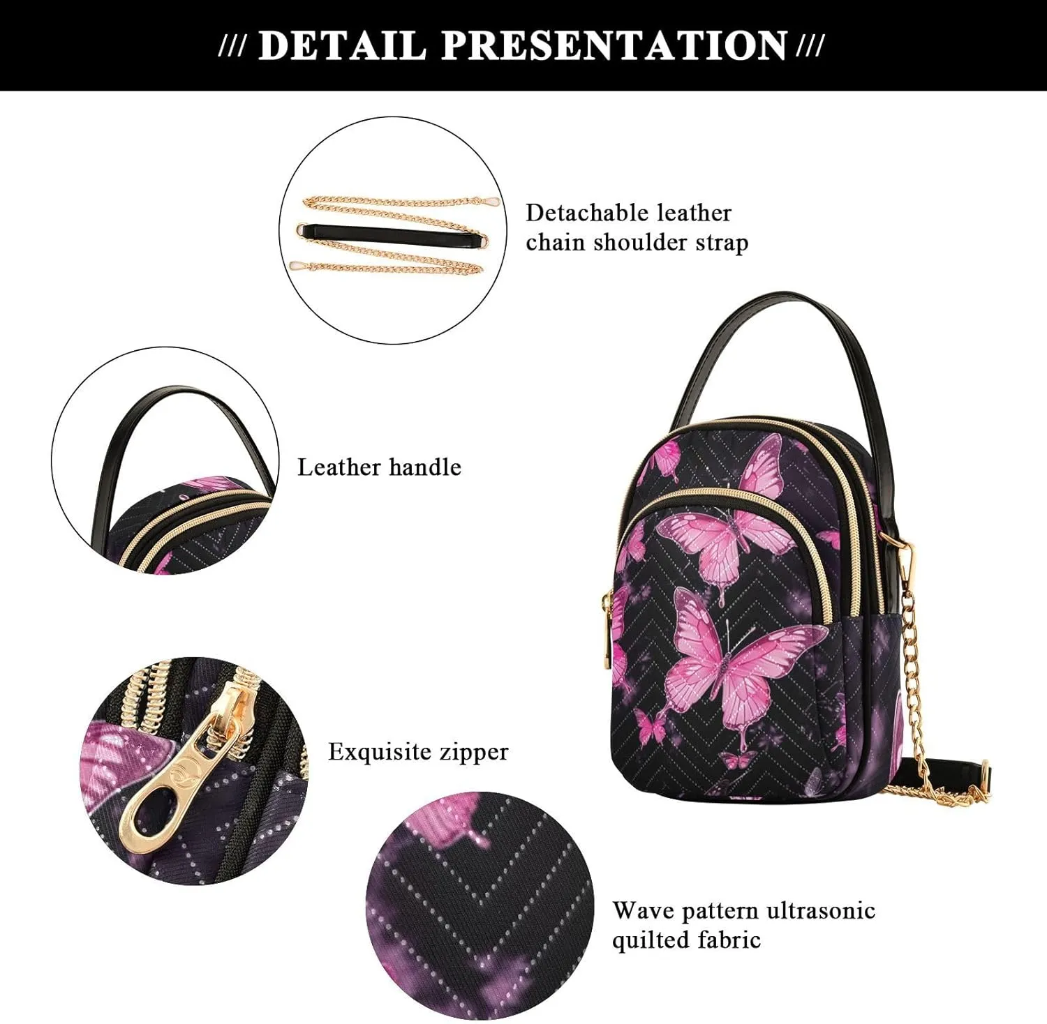 Colorful Dog Paw Print Women Crossbody Bag, Small Handbags for Women Crossbody, Fall Crossbody Purse