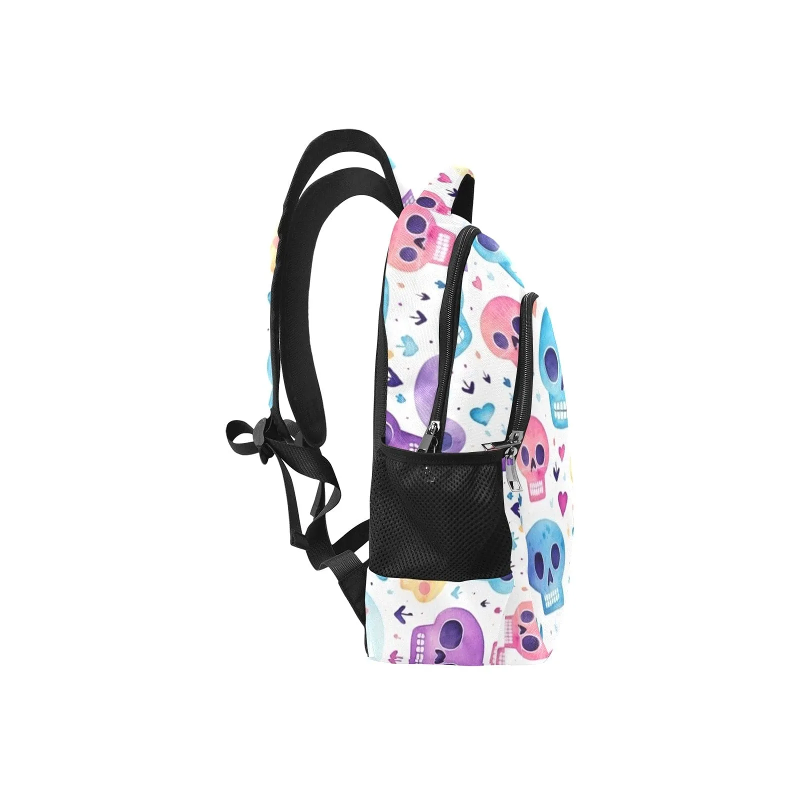 Colorful Skulls Multifunctional Backpack