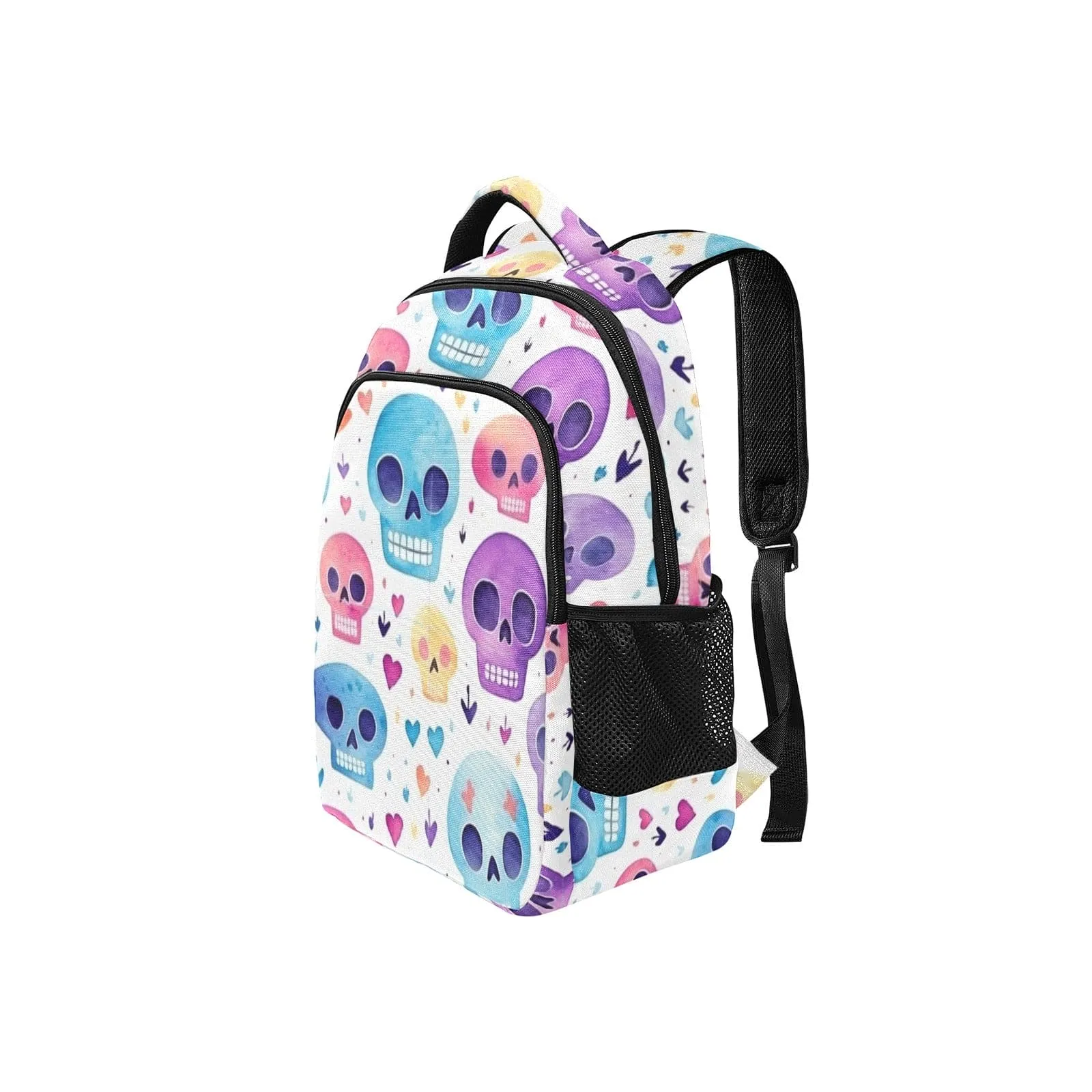 Colorful Skulls Multifunctional Backpack