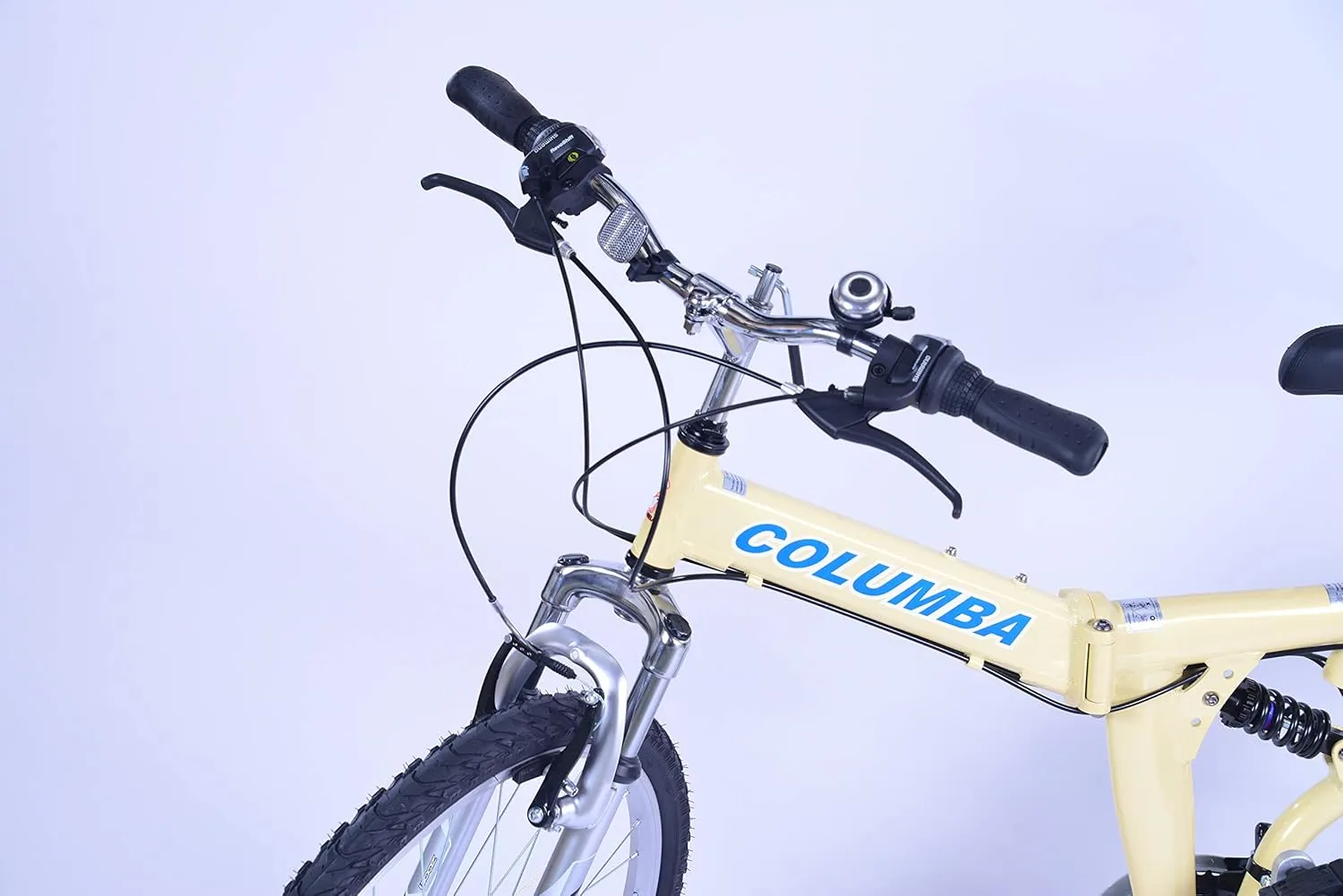 Columba 26 Inch Alloy Folding Bike w.18 Speed & Double Suspension