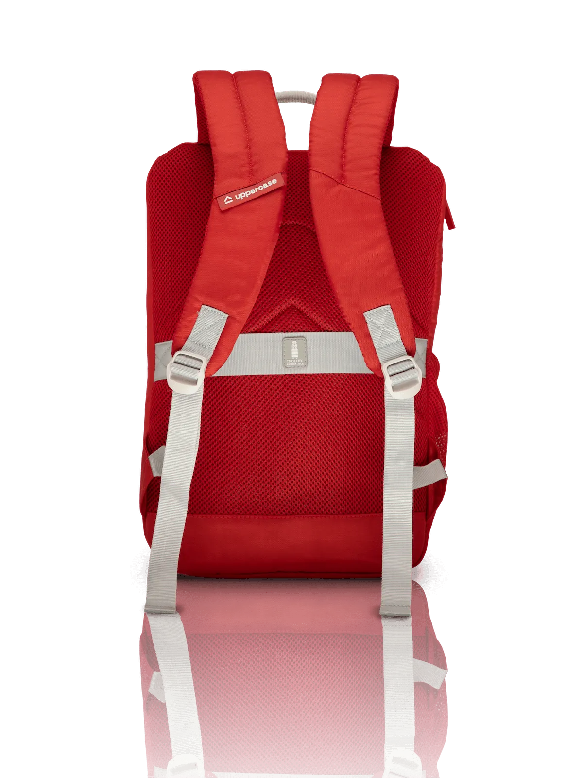 Compact Red Backpack