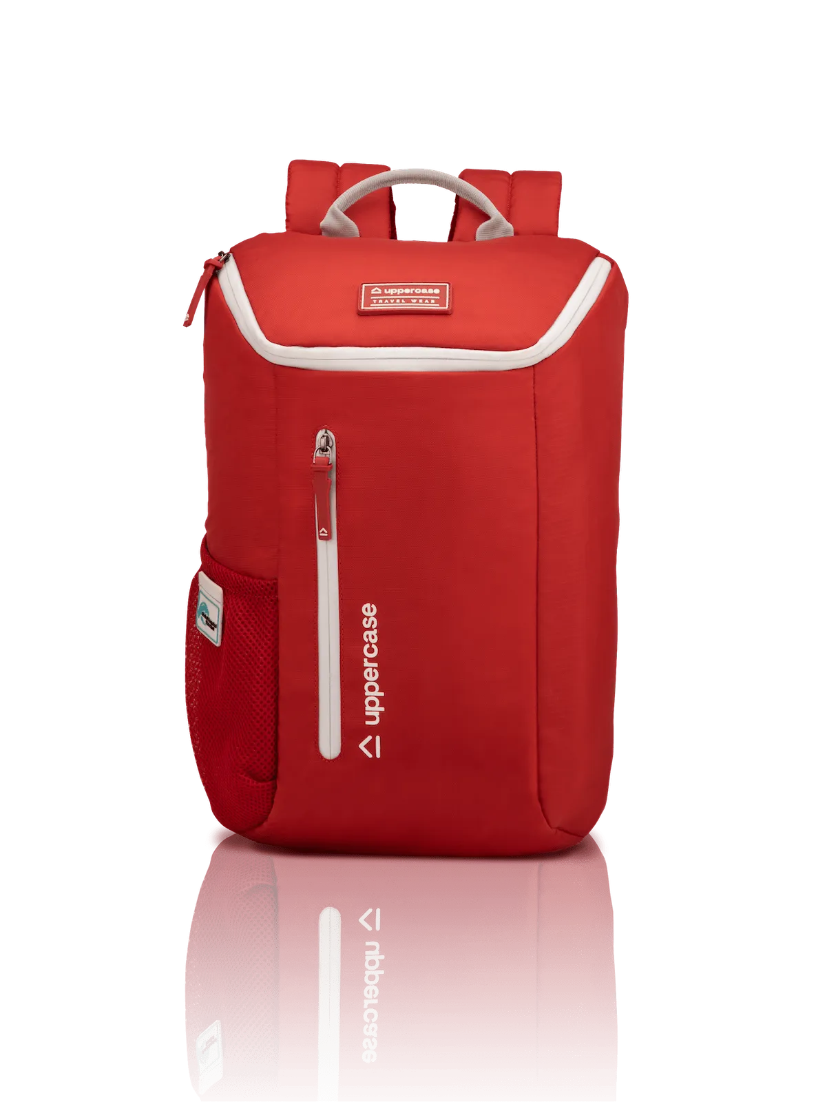 Compact Red Backpack