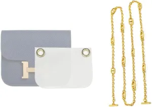 Constance Slim Wallet Insert With Chain Constance Conversion Kit Constance Slim Wallet Insert Wallet on Chain Gift For Her (gold)