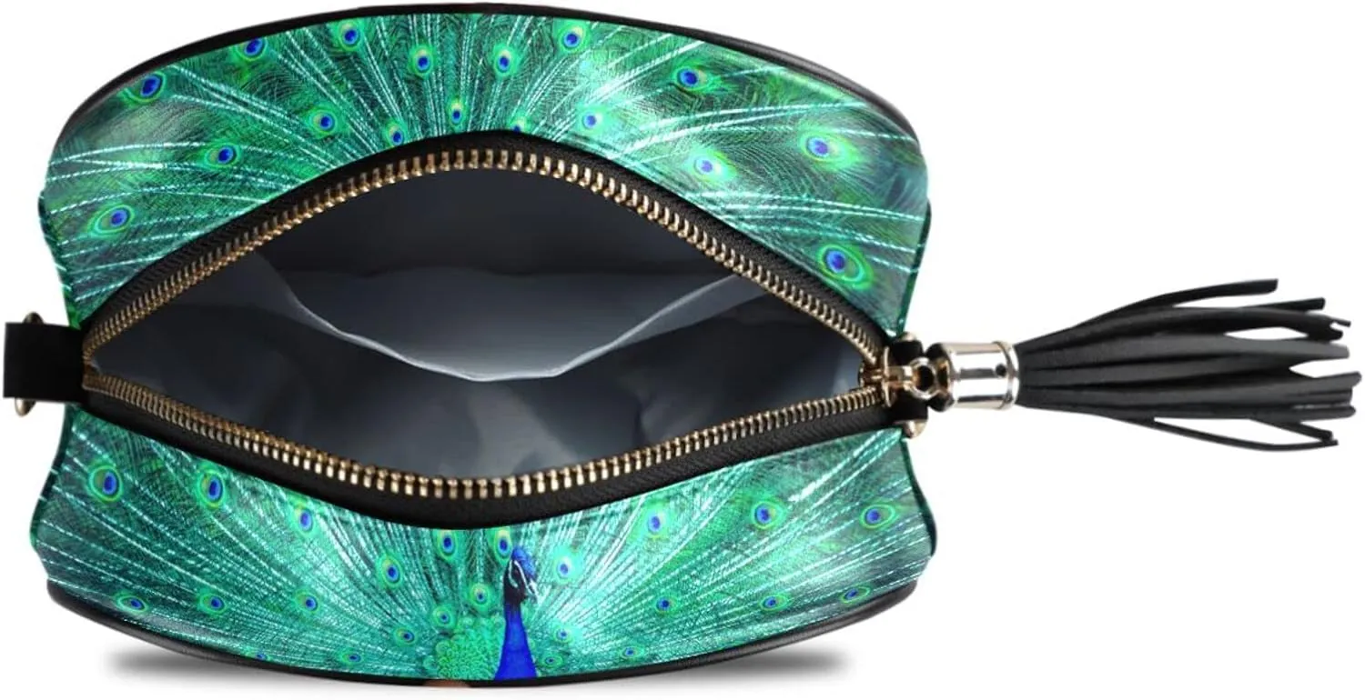 Crossbody Bag for Women Shoulder Bag with Chain Strap and Tassel