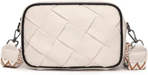 Crossbody Bags for Women Genuine Leather Purses Small Shoulder Handbags for Women Multipurpose Cross Body With Wide Strap