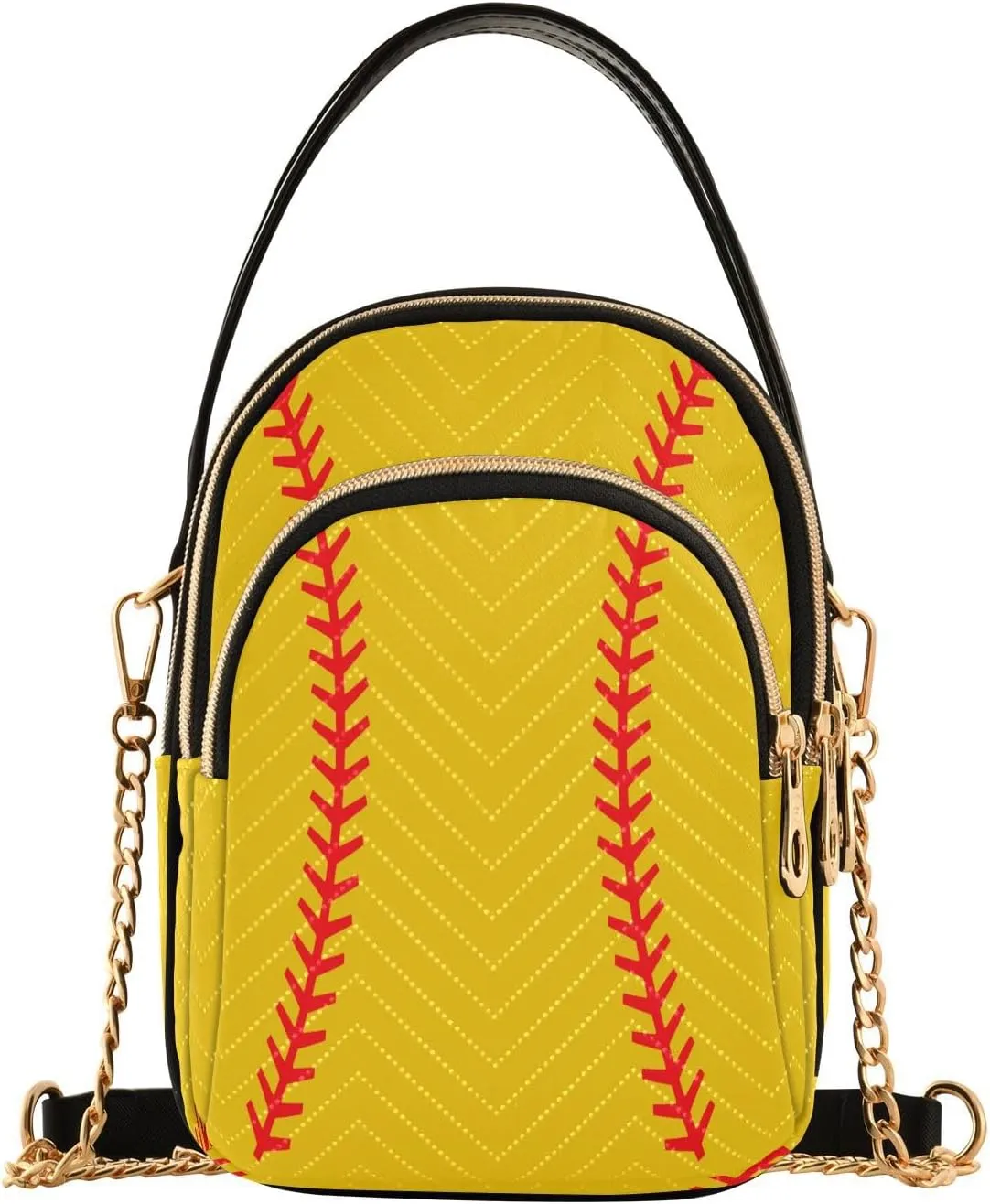 Crossbody Bags for Women Quilted Chain Crossbody Purses Trendy Cross Body Phone Purse Handbag