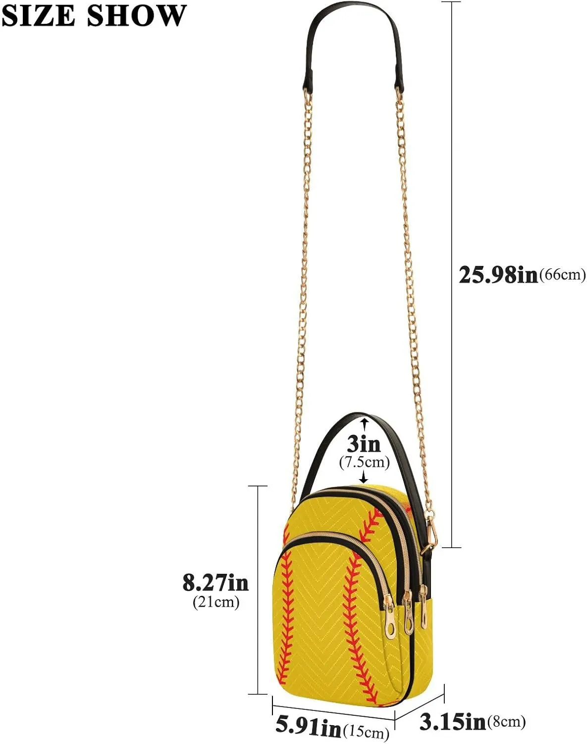 Crossbody Bags for Women Quilted Chain Crossbody Purses Trendy Cross Body Phone Purse Handbag