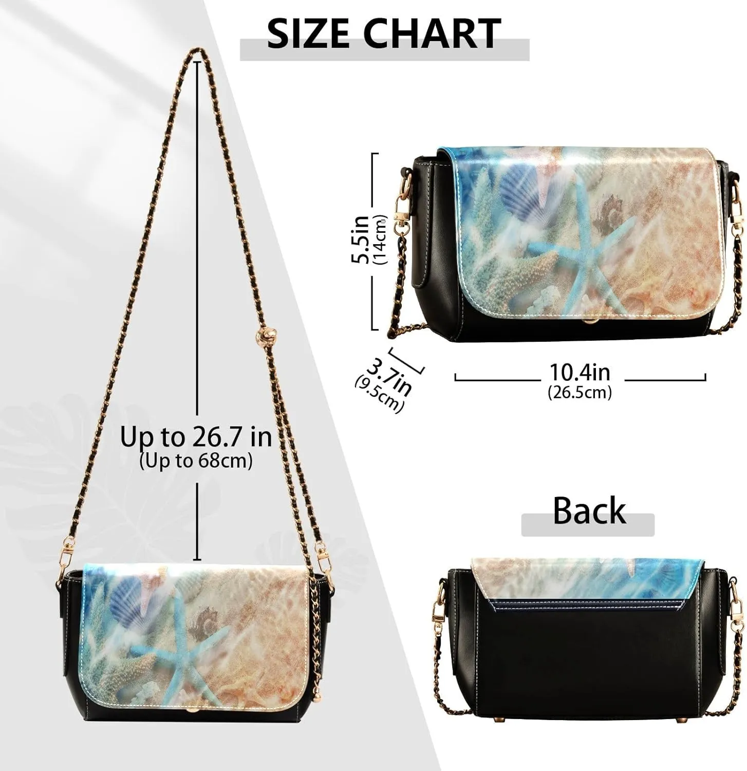 Crossbody Bags for Women Trendy Women's Black Shoulder Bag Small PU Leather Flap Cross Body Bag Handbags