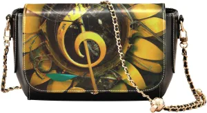 Crossbody Bags for Women Trendy Women's Black Shoulder Bag Small PU Leather Flap Cross Body Bag Handbags