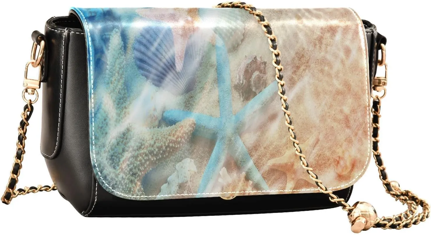 Crossbody Bags for Women Trendy Women's Black Shoulder Bag Small PU Leather Flap Cross Body Bag Handbags