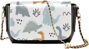 Crossbody Bags for Women Trendy Women's Black Shoulder Bag Small PU Leather Flap Cross Body Bag Handbags