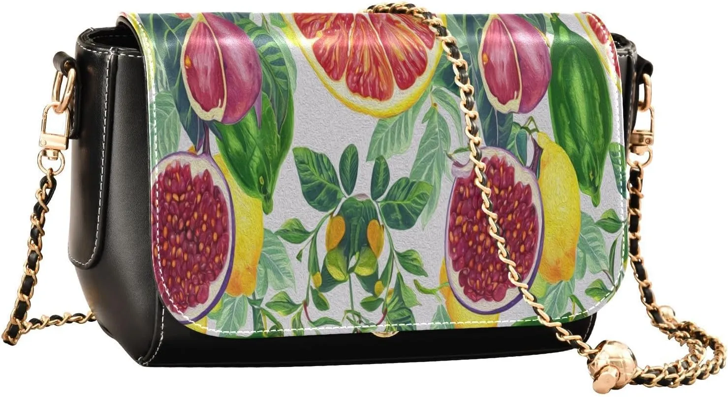 Crossbody Bags for Women Trendy Women's Black Shoulder Bag Small PU Leather Flap Cross Body Bag Handbags