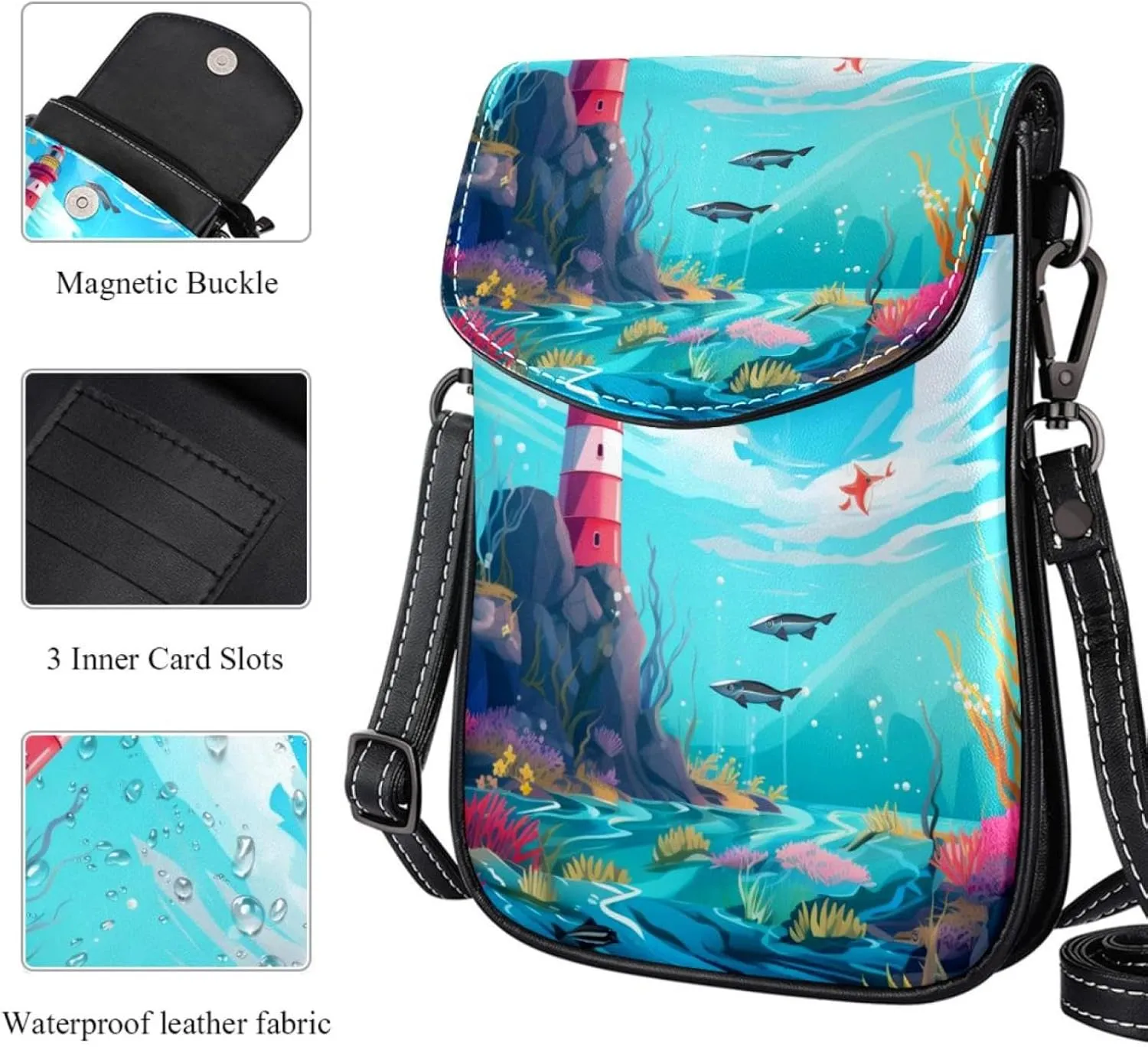 Crossbody Bags for Women,Crossbody Bag Men,Small Sling Bag,Crossbody Purse