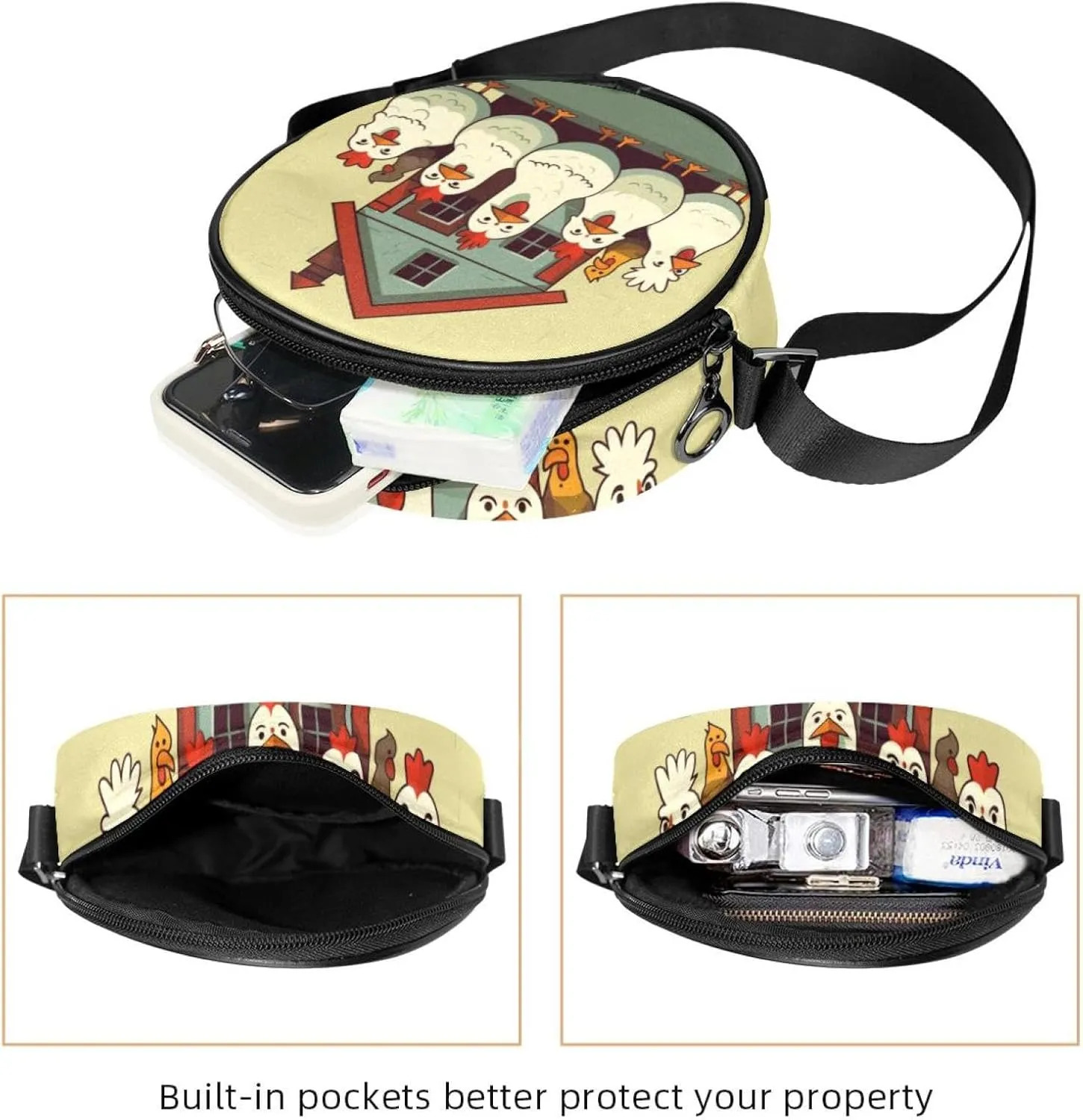 Crossbody Bags for Women,Crossbody Bag Men,Small Sling Bag,Crossbody Purse