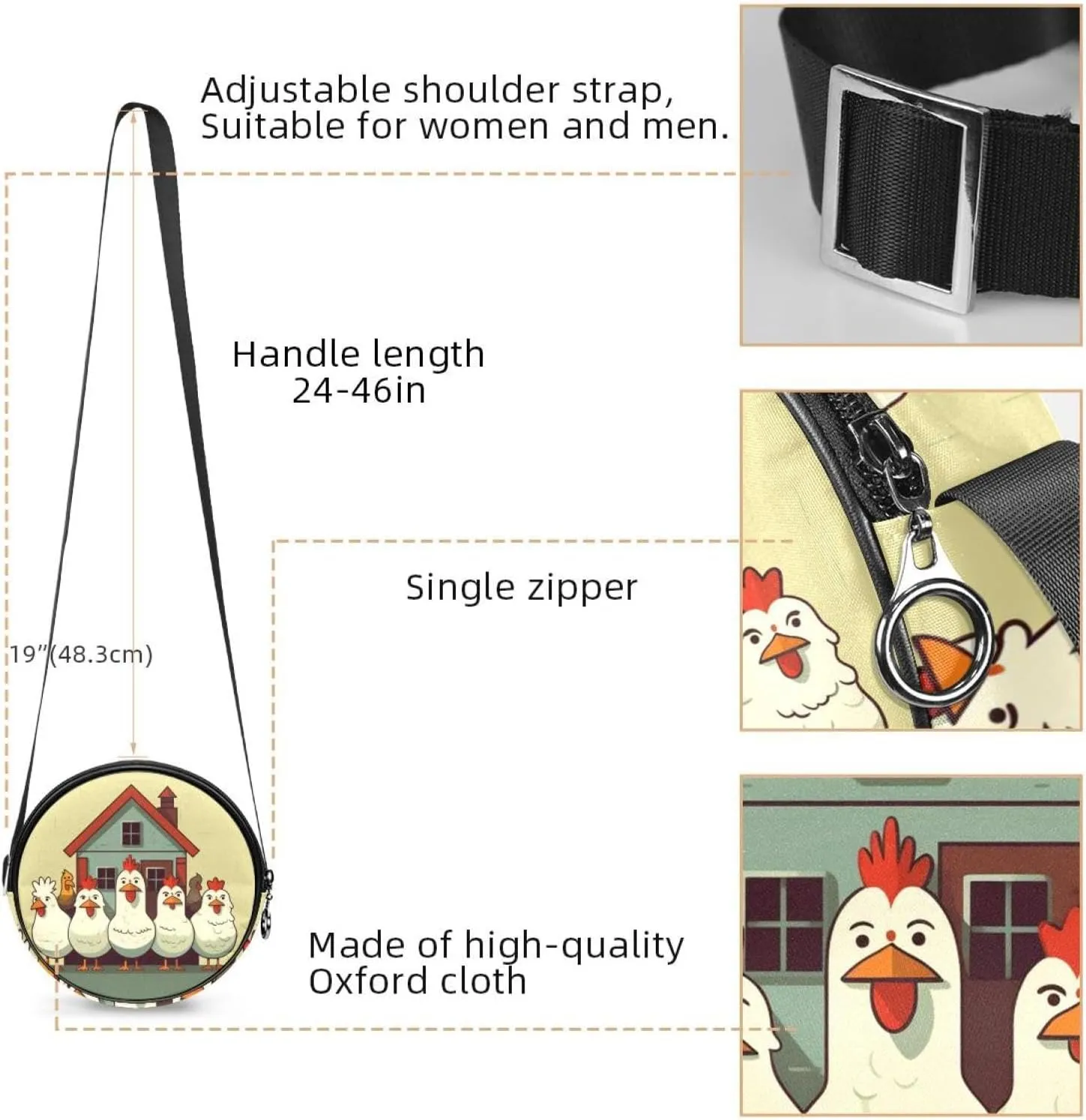 Crossbody Bags for Women,Crossbody Bag Men,Small Sling Bag,Crossbody Purse