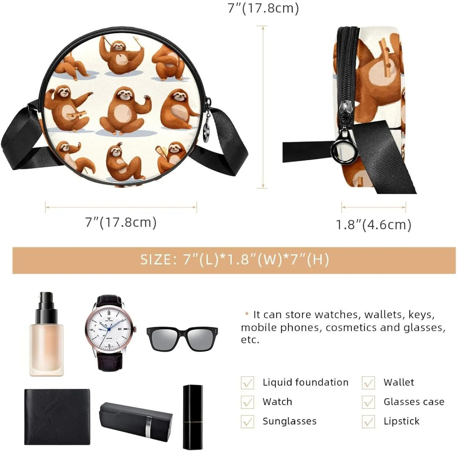 Crossbody Bags for Women,Crossbody Bag Men,Small Sling Bag,Crossbody Purse