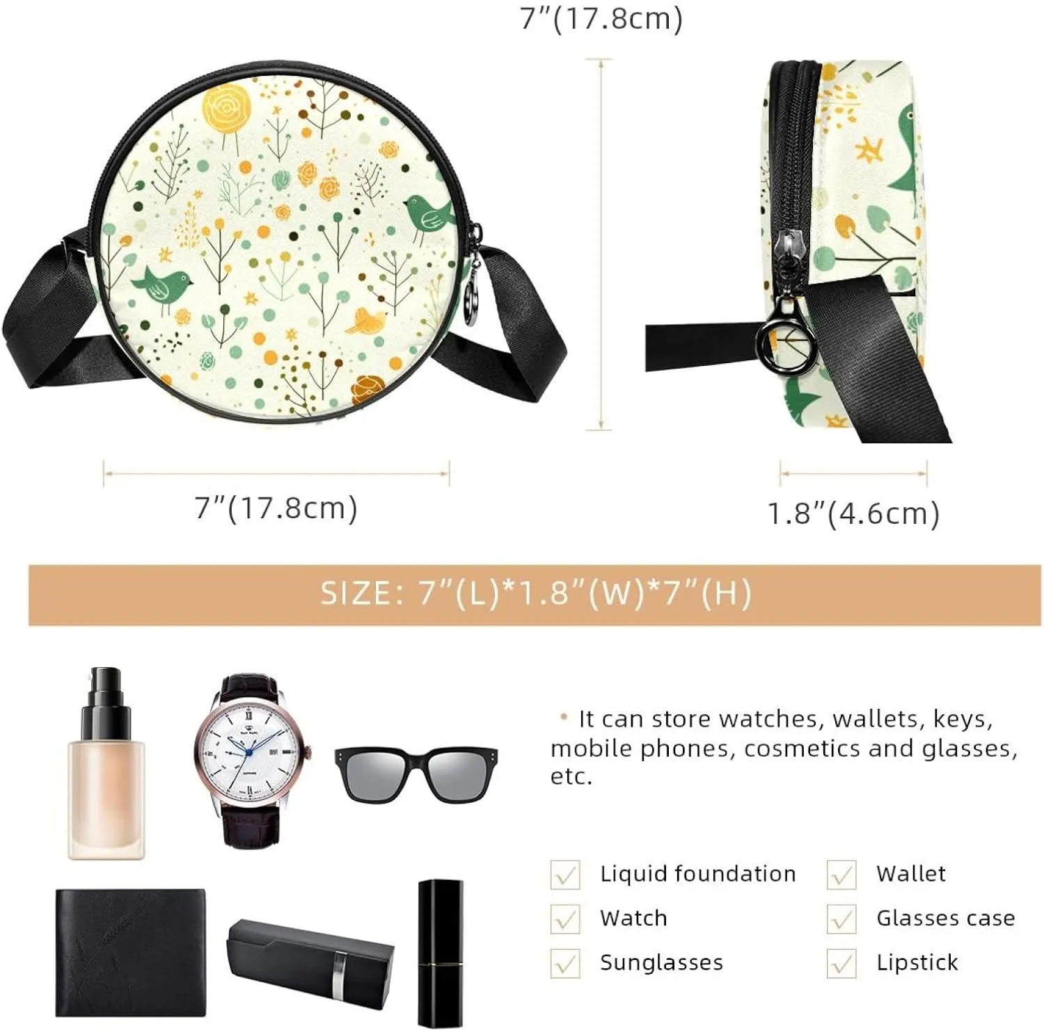 Crossbody Bags for Women,Crossbody Bag Men,Small Sling Bag,Crossbody Purse