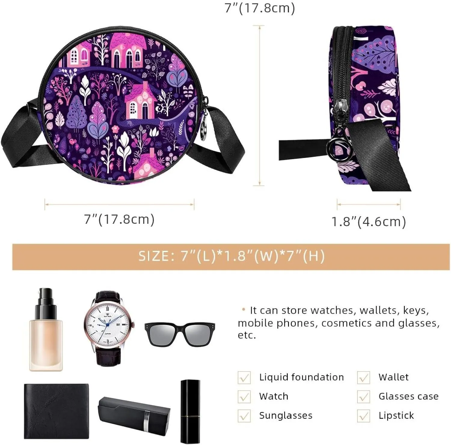 Crossbody Bags for Women,Crossbody Bag Men,Small Sling Bag,Crossbody Purse
