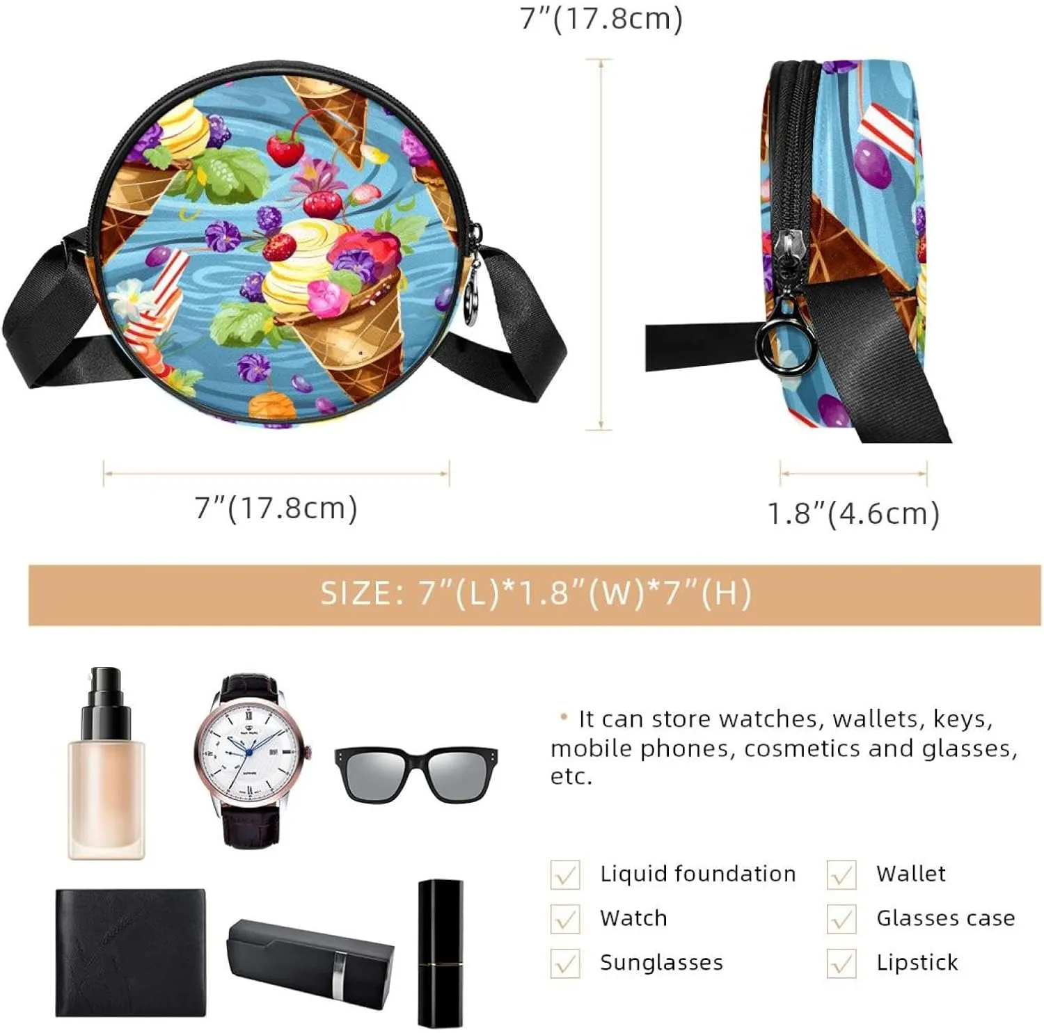 Crossbody Bags for Women,Crossbody Bag Men,Small Sling Bag,Crossbody Purse