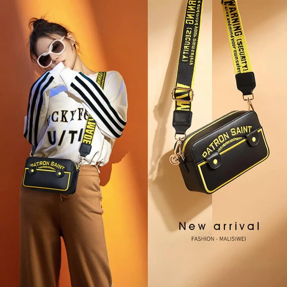 Crossbody Bags for Women,PU Leather Crossbody Purses for Women Shoulder Bag Retro Classic Purse Clutch Shoulder HandBag