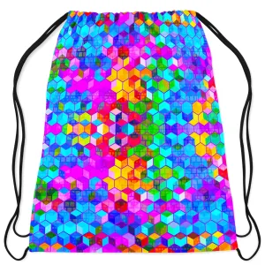 Cubism Drawstring Bag