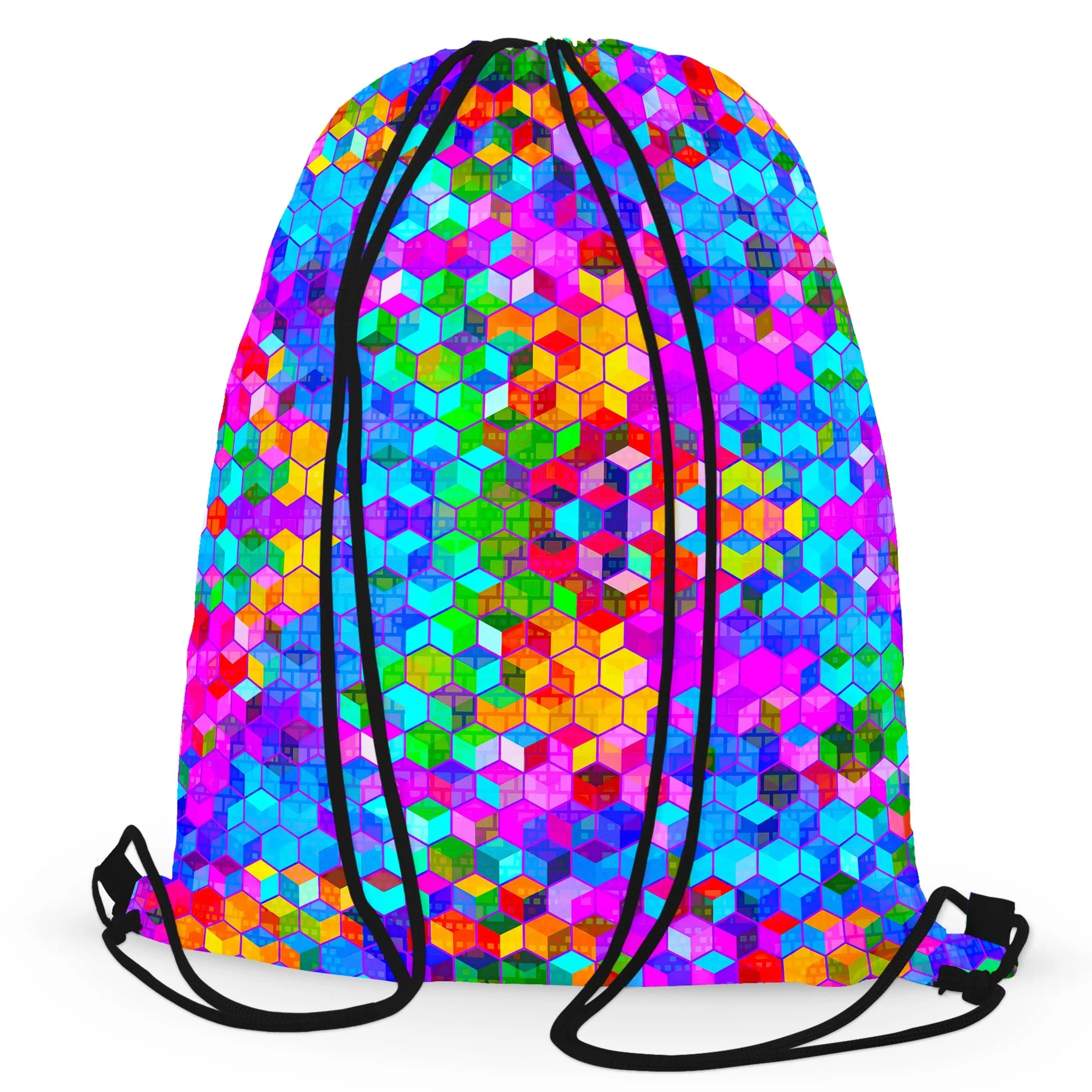Cubism Drawstring Bag