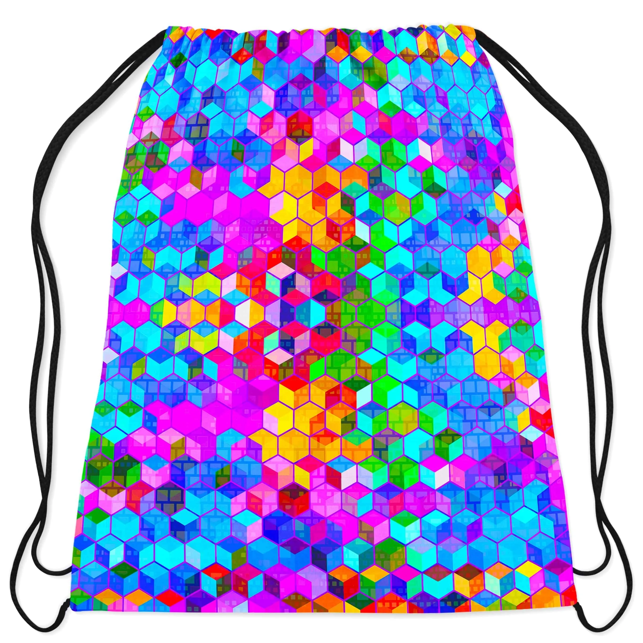 Cubism Drawstring Bag