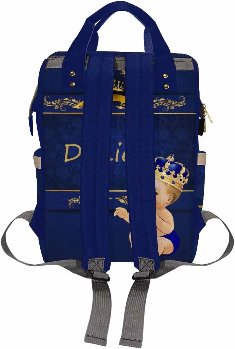 Custom Diaper Bag Backpack Princess Personalized Backpack with Text Bag Nursing Bags Fashion Shoulders Bag Casual Daypack Travel Bag for Men Women