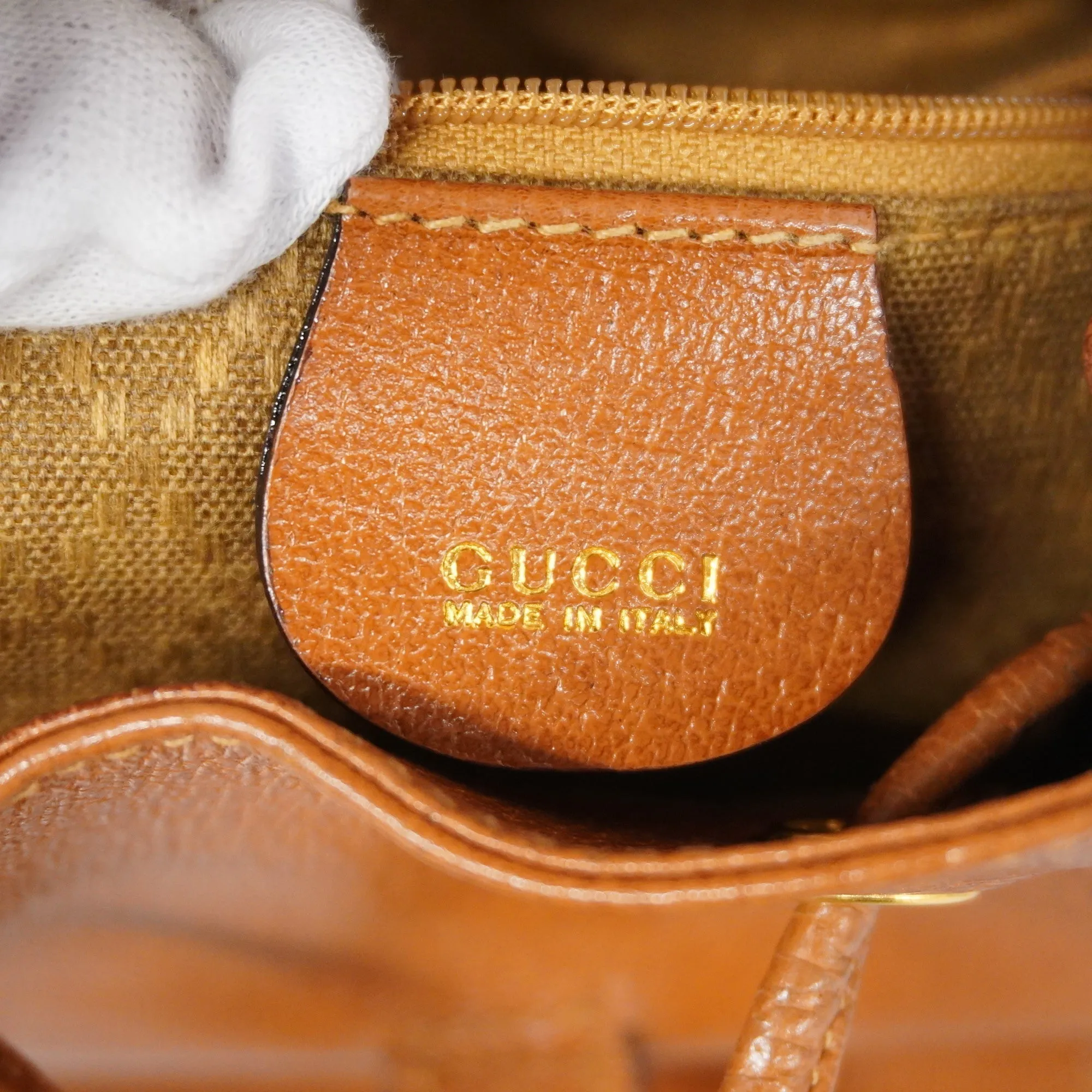 Customer-friendly  Rucksack Bamboo 1705 Brown Leather 0030 Backpack 003 Wholesale pricing Women's Gucci
