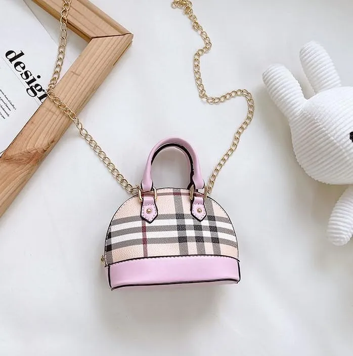 Cute Girl Mini Crossbody Kids Purse Toddler Shoulder Bag Handbag Birthday Gift Pretend Play Party Toy Holiday Christmas Gift