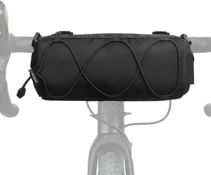 Cycling Handlebar Bag, Front Fork Handle Bar Tool Bag, Waterproof Portable Storage Organizer Phone Holder, Shoulder Bag for Mountain Road Motorcycle Electric Scooter