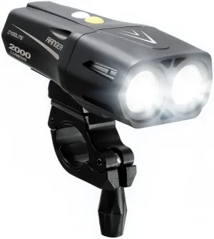 Cygolite Ranger 2,000 Lumen Endurance Bicycle Light– Ultra High Run Time– 9 Light Modes– Fine Tuneable Brightness- IP67 Waterproof– USB Rechargeable– Road & Mountain