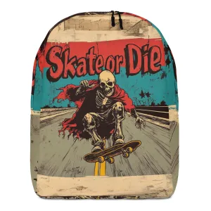 DUO MODERN "Skate Or Die" Minimalist Backpack