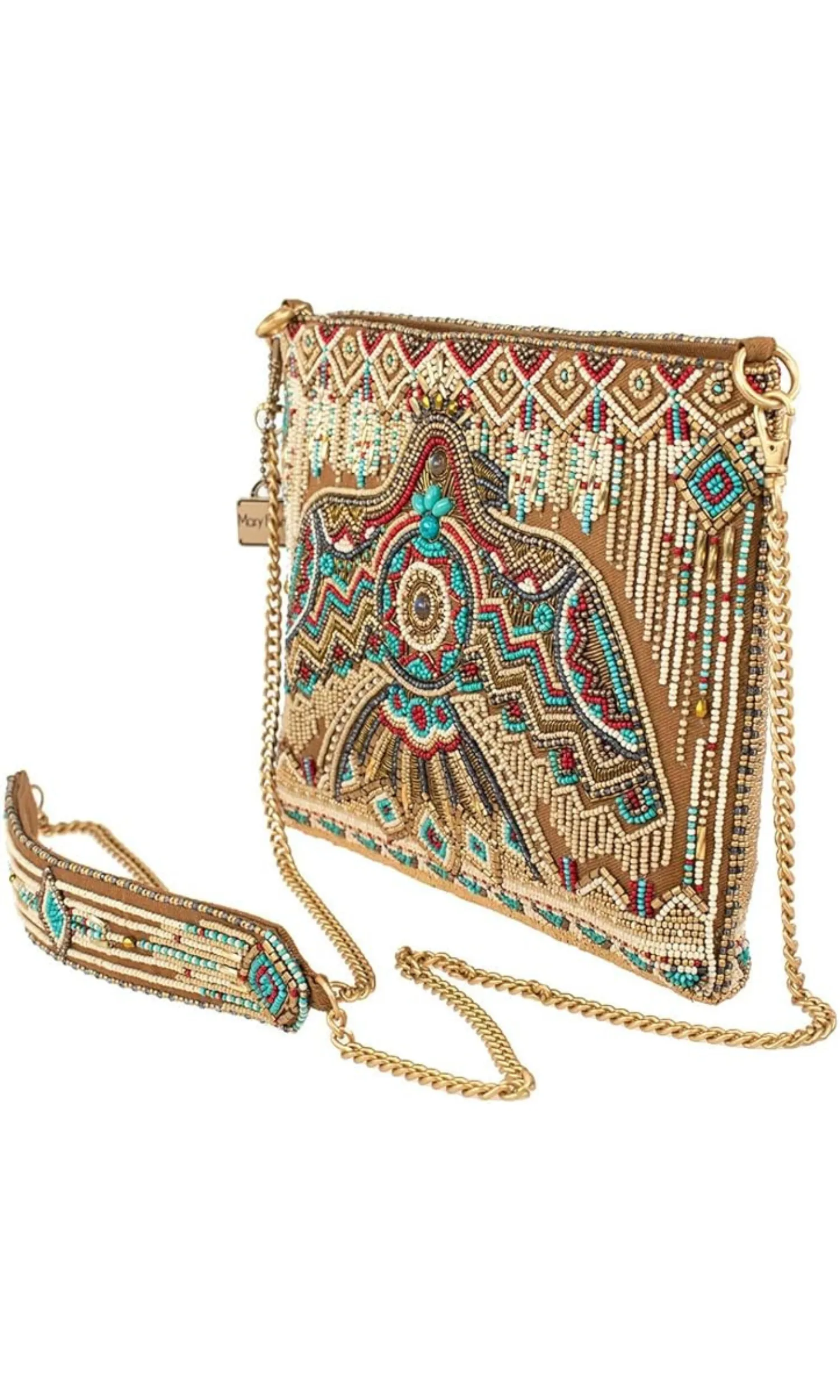Enchanted Beaded Crossbody Clutch