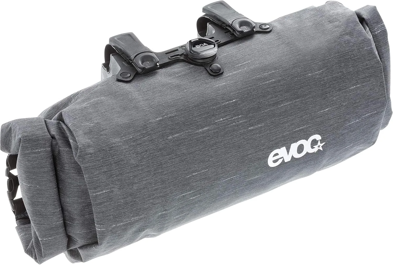 Evoc Boa Cycling Handlebar Bag | Bikepackging Bag for MTB Road Bicycles Handlebar Storage | Bikepacking Accessories | Medium - Grey