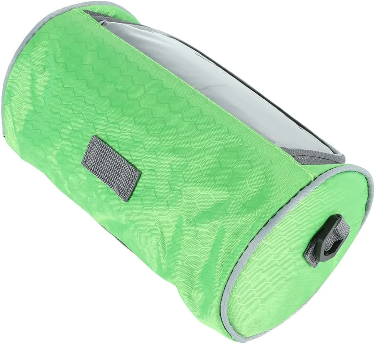 EVTSCAN Waterproof Handlebar Bag Cycling Front Storage Bag with Detachable Shoulder Strap for Mobile Phone Navigation