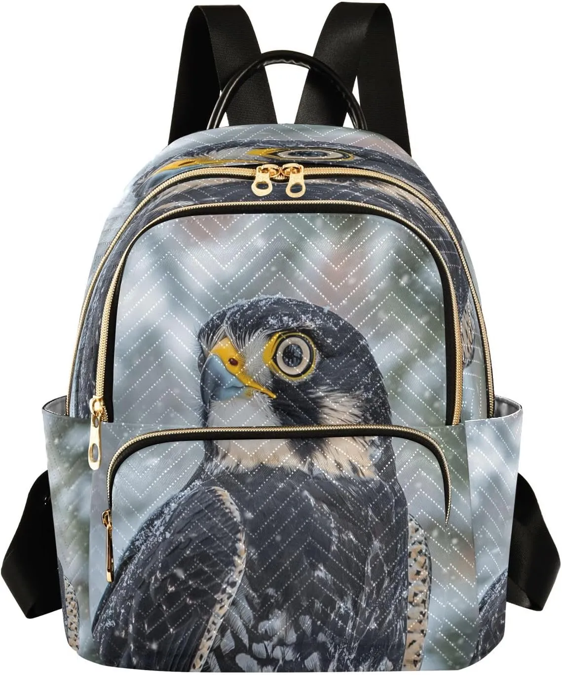 Falcon Women Backpack Purse Fashion Ladies Shoulder Bag Casual College Travel Backpacks Bag Small