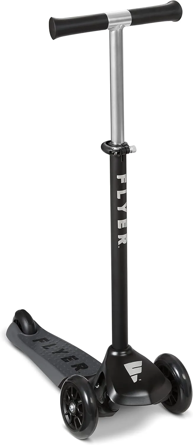 Flyer Glider Pro, Radio Flyer Lean to Steer Kids Scooter, for Kids Ages 5  Years