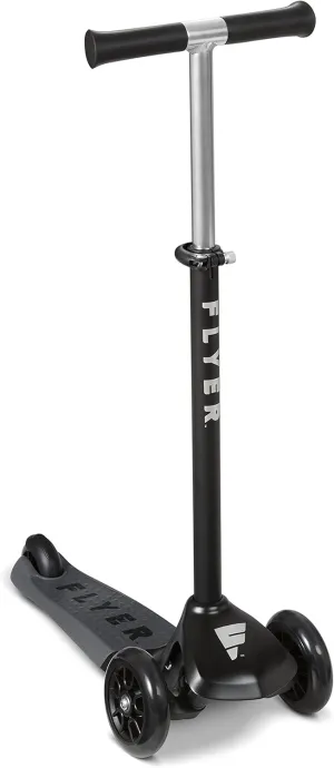 Flyer Glider Pro, Radio Flyer Lean to Steer Kids Scooter, for Kids Ages 5  Years