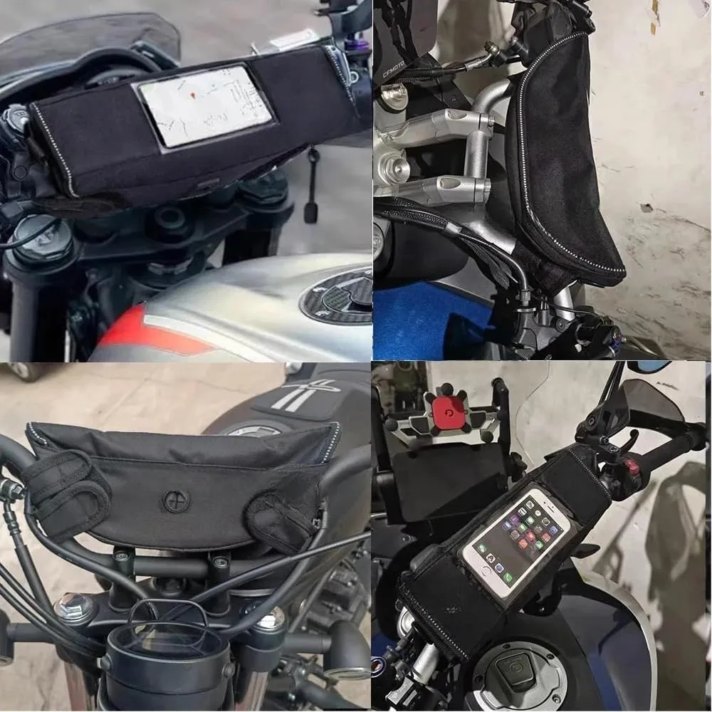 For 2025 2024 F900 GS F900GS Adventure F 900 GS Storage Bag Modern Waterproof Motorcycle Handlebar Travel Bag f900gs (LOGO 3)