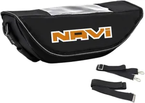 For Honda NAVI 110 COLSRS NAVI110 Motorcycle Accessory Waterproof And Dustproof Handlebar Storage Bag Navigation Bag (Color : LOGO 6)