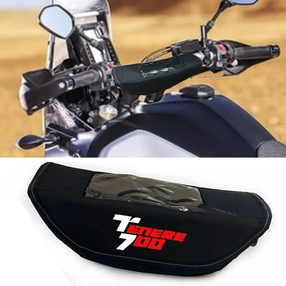 For YAMAHA Tenere 700 XT700Z XTZ 700 T7 T700 2019 - Motorcycle Handlebar Bag Waterproof Handlebar Travel Navigation Bag (Color : Logo 6)