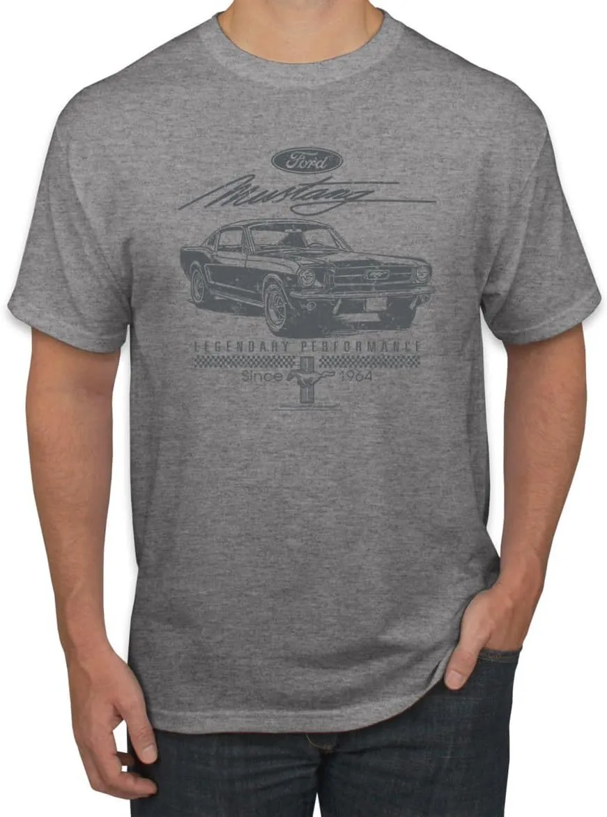 Ford Mustang Legendary Performance Est 1964 | Retro Vintage Cars and Trucks Shirt