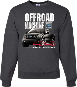 Ford Offroad Machine Classic Built Tough 4x4 Off Road Cars and Trucks Unisex Crewneck Graphic Sweatshirt
