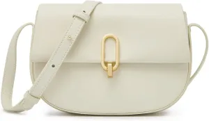 FOXLOVER Cell Phone Crossbody Bags for Women Twist Closure Flap Small Mini Size Vertical Wallet Purse