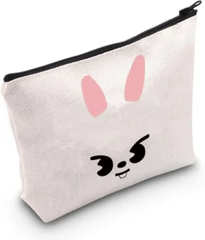 G2TUP K-Pop Stay Makeup Bag K-Pop Leebit Gifts Stay Cartoon Member Gifts Stay Merchandise (rabbit)