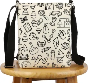 G2TUP Medical Lab Scientist Gift Lab Tech Research Crossbody Bag Lab Technician Travel Bag Science Geek Gift