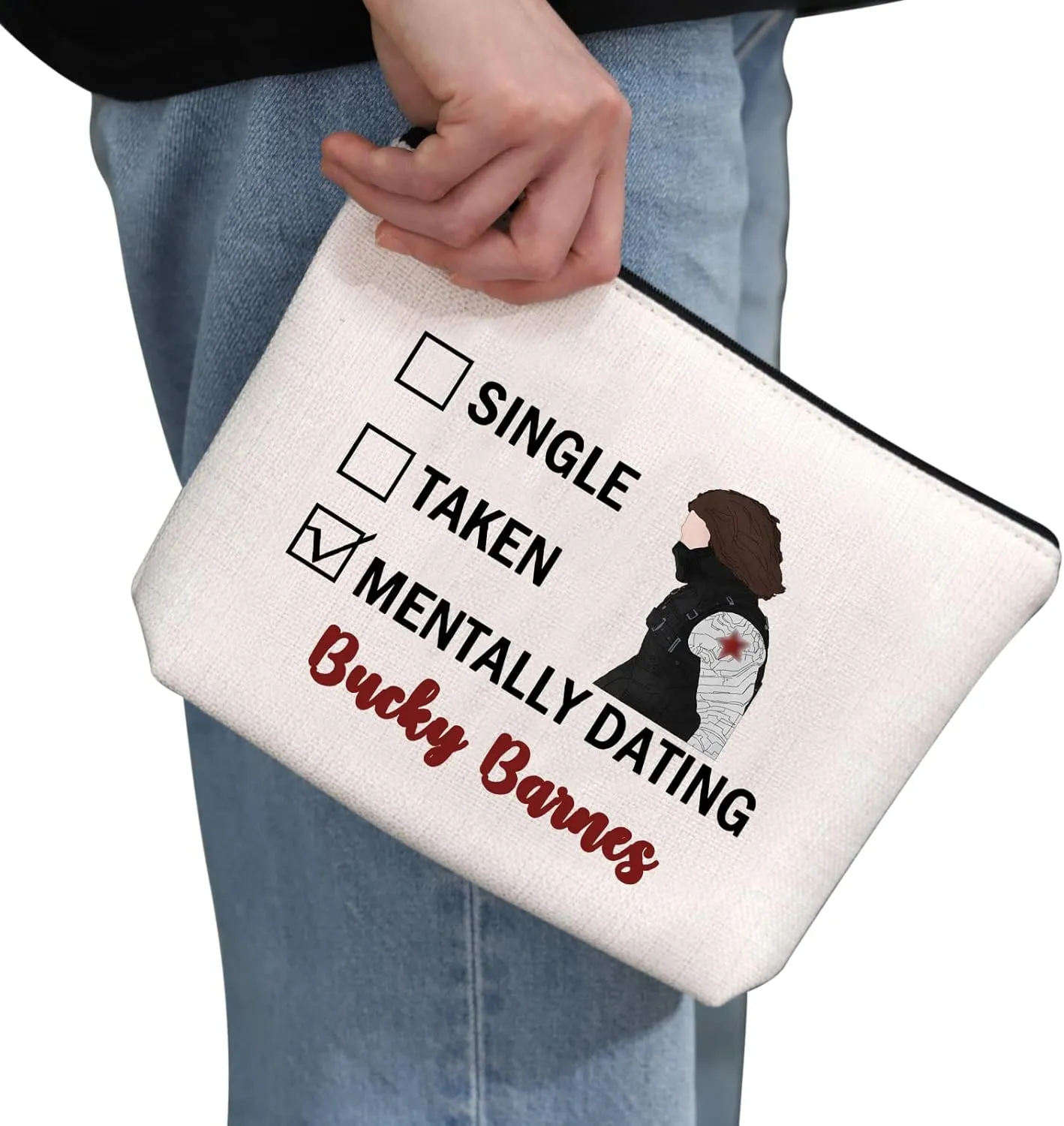 G2TUP Soldier Inspired Gift Dating B Makeup Bag Soldier Cosmetic Bag Fan Club Gift
